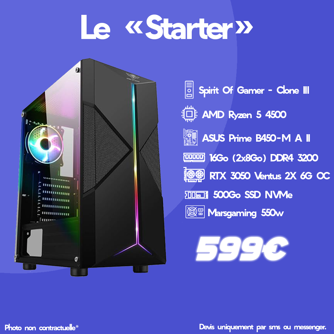 PC Gamer personnalisé